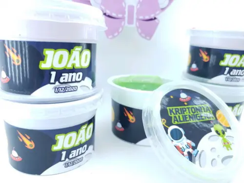 Geleca Personalizada Astronauta Alienígenas
