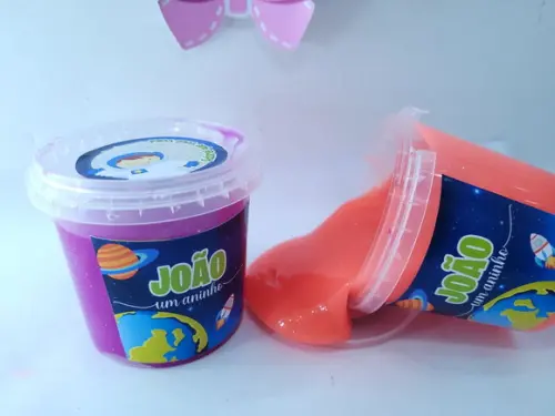 Geleca Personalizada Astronauta no Pote Lembrancinha 180gr