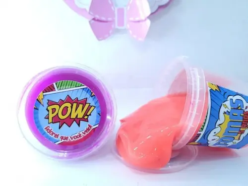 Geleca Personalizada Festa Super Heróis Pote 180gr