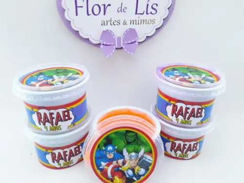 Geleca Personalizada Heróis