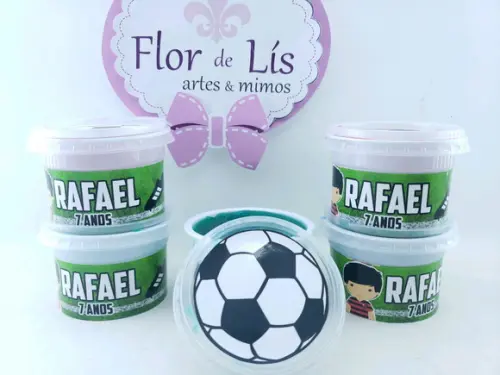 Geleca Personalizada Lembrancinha Futebol
