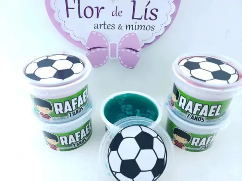 Geleca Personalizada Lembrancinha Futebol