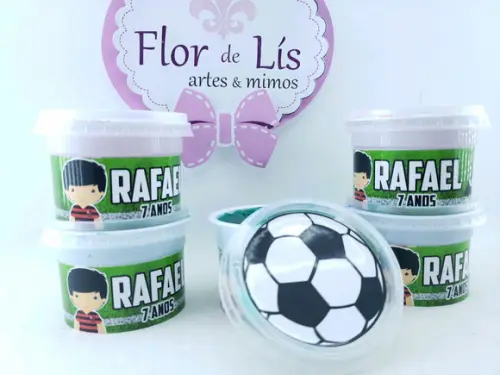 Geleca Personalizada Lembrancinha Futebol