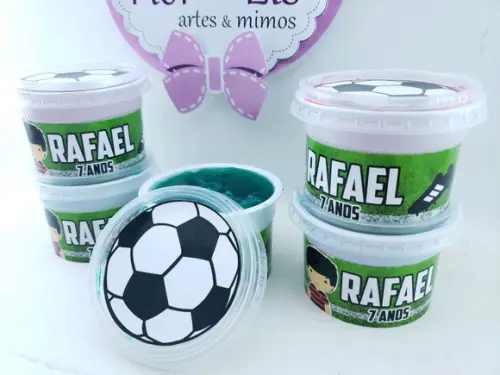 Geleca Personalizada Lembrancinha Futebol