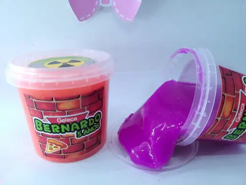 Geleca Personalizada Radioativa Lembrancinha Pote 180gr