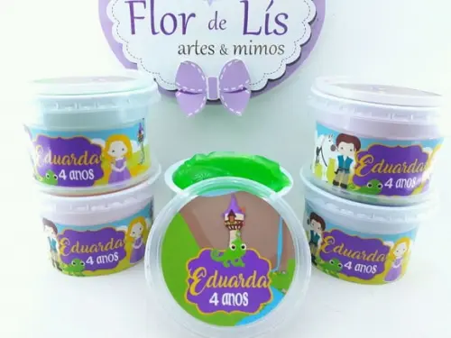 Geleca Rapunzel Enrolados