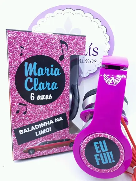 Headphone Fone de Ouvido Balada Limousine com Caixa