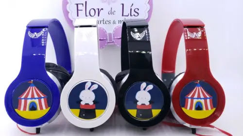 Headphone Fone de Ouvido Circo com Caixa