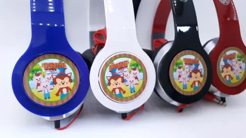 Headphone Fone os Três Porquinhos com Caixa