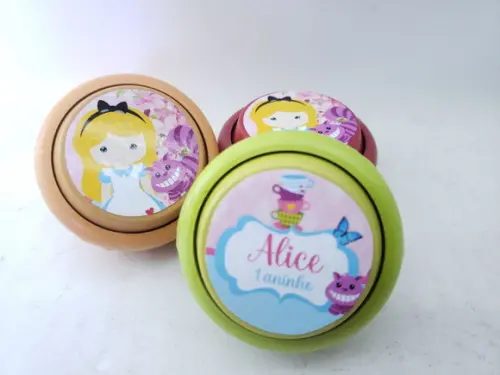 Ioiô Personalizado Alice no País das Maravilhas