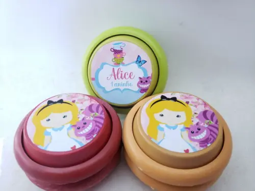 Ioiô Personalizado Alice no País das Maravilhas