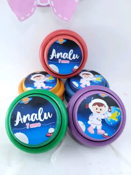 Ioiô Personalizado Astronauta Menina