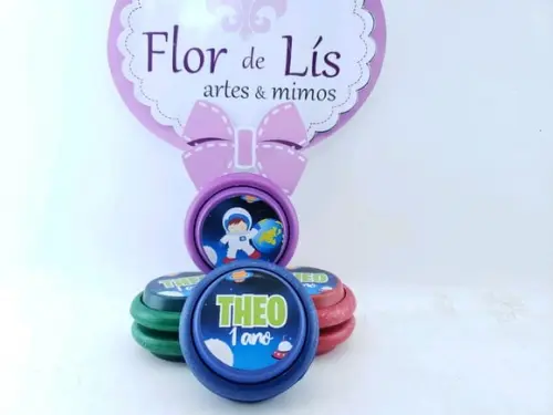 Ioiô Personalizado Astronauta Galáxia
