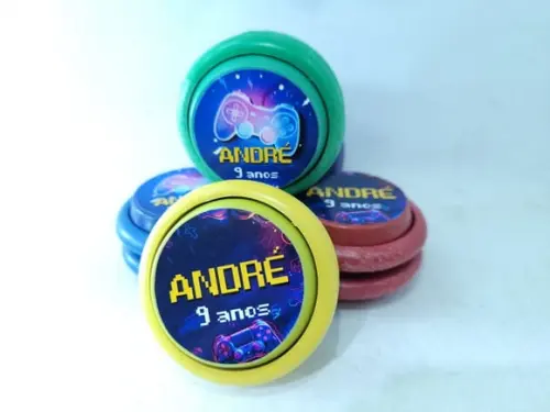 Ioiô Personalizado Brinde Festa Video Game Nerd