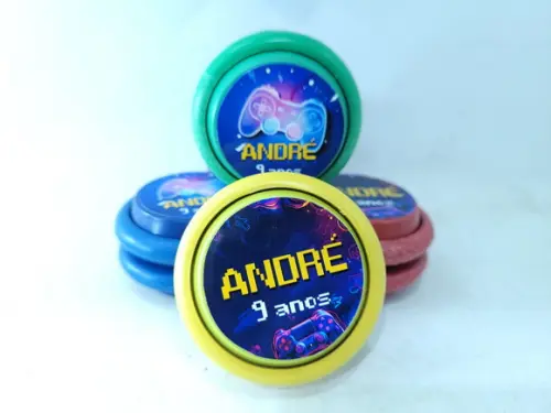 Ioiô Personalizado Brinde Festa Video Game Nerd