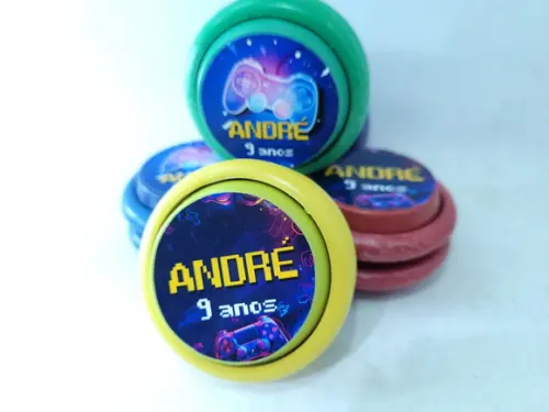 Ioiô Personalizado Brinde Festa Video Game Nerd