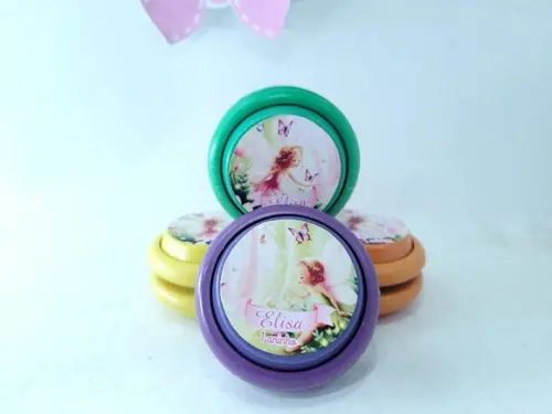 Ioiô Personalizado Fadas do Jardim Encantado Lembrancinha
