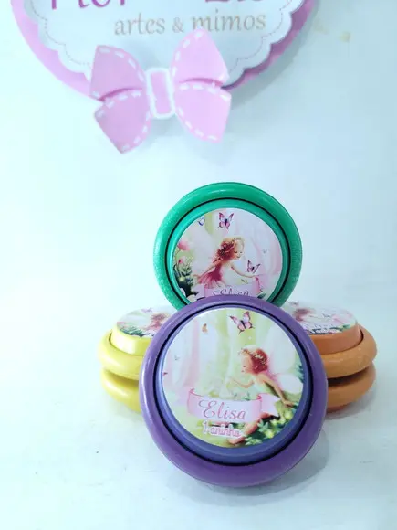 Ioiô Personalizado Fadas do Jardim Encantado Lembrancinha