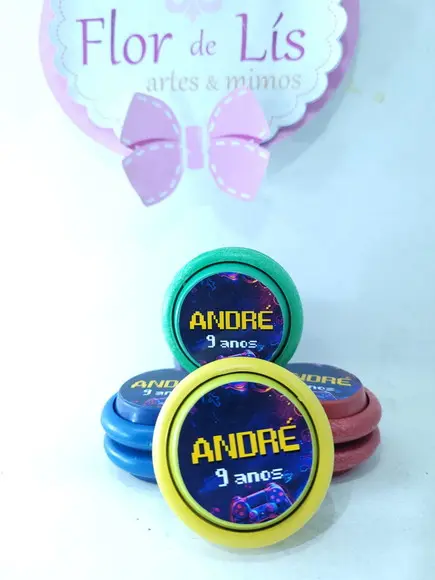 Ioiô Personalizado Festa Gamer Neon