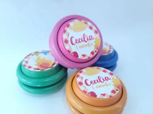 Ioiô Personalizado Festa Junina Prenda Lembrancinha Arraiá
