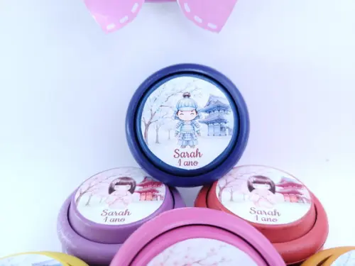 Ioiô Personalizado Festa Oriental Japonesa Menino e Menina