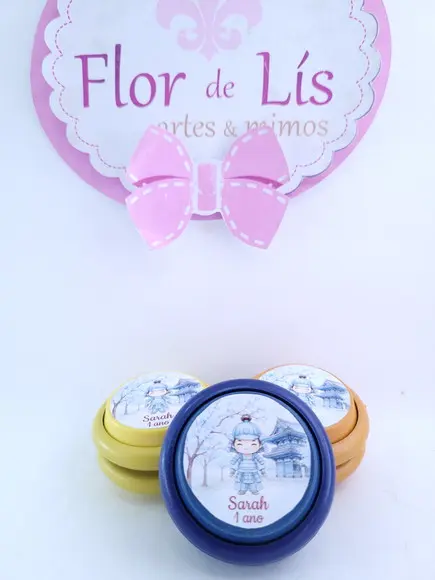 Ioiô Personalizado Festa Oriental Japonesa Menino Lembrancin
