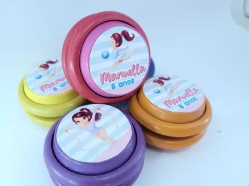 Ioiô Personalizado Ginástica Rítmica Esporte Lembrancinha