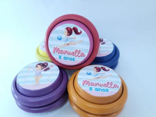 Ioiô Personalizado Ginástica Rítmica Esporte Lembrancinha