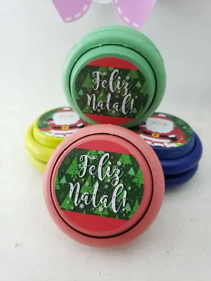 Ioiô Personalizado Lembrancinha de Natal