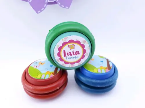 Ioiô Personalizado Jardim Encantado Menina