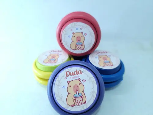 Ioiô Personalizado Lembrancinha Festa Capivara Cute