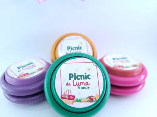 Ioiô Personalizado Lembrancinha Piquenique Menina