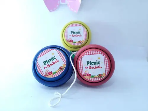 Ioiô Personalizado Lembrancinha Picnic Menina