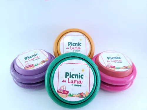 Ioiô Personalizado Lembrancinha Piquenique Menina