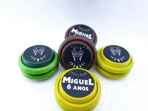 Ioiô Personalizado Pantera Negra