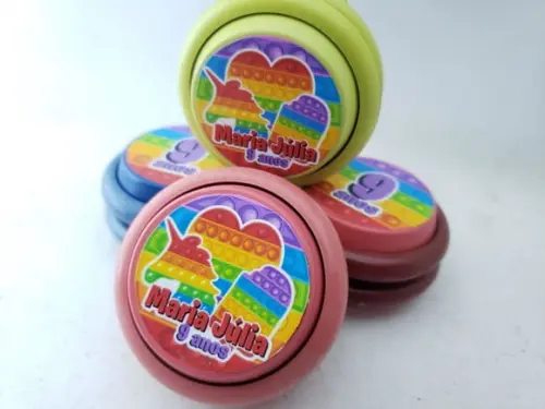 Ioiô Personalizado Pop It Colorido