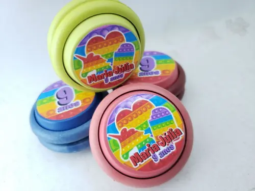 Ioiô Personalizado Pop It Colorido