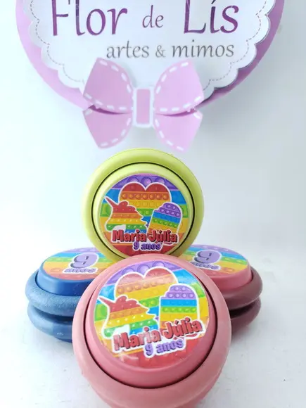 Ioiô Personalizado Pop It Colorido