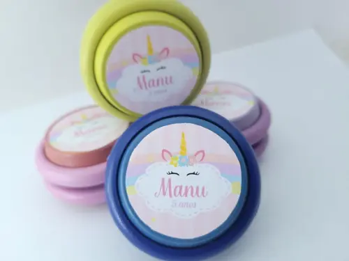Ioiô Personalizado Unicórnio Menina