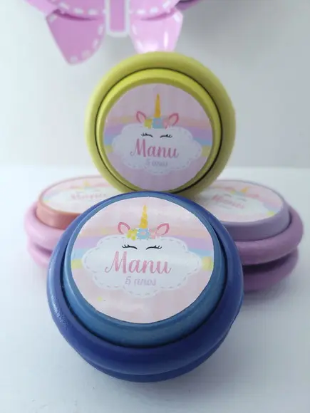 Ioiô Personalizado Unicórnio Menina