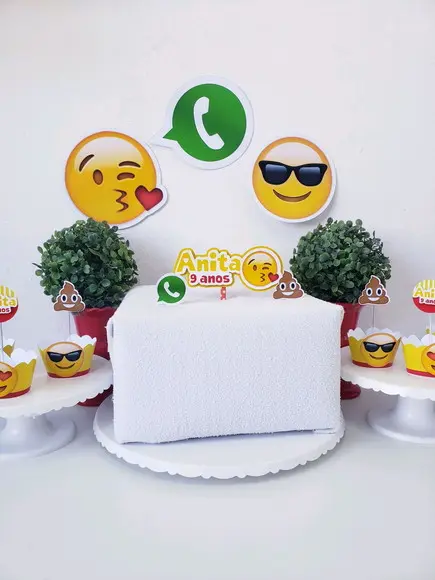Ki Festa em Casa Emojis Redes Sociais