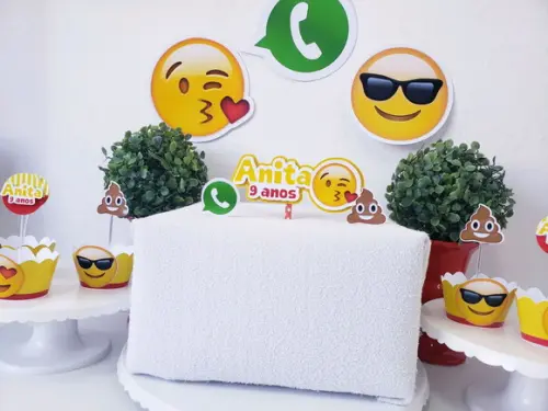 Ki Festa em Casa Emojis Redes Sociais