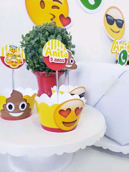 Ki Festa em Casa Emojis Redes Sociais