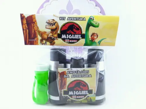 Kit Aventura Dinossauro - 3 Itens