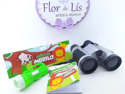 Kit Aventura Lembrancinha Safari