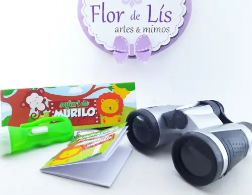 Kit Aventura Lembrancinha Safari