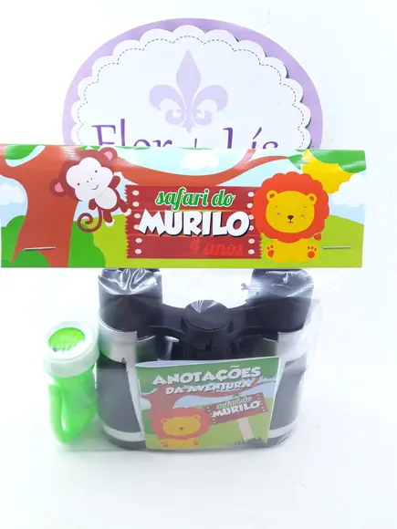 Kit Aventura Lembrancinha Safari