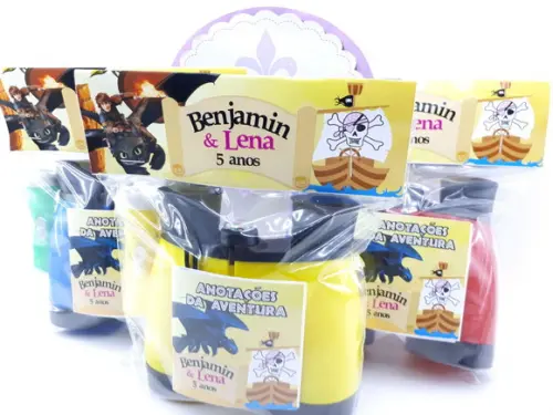 Kit Aventura Treinar o Seu Dragão com Binóculos - 3 Itens