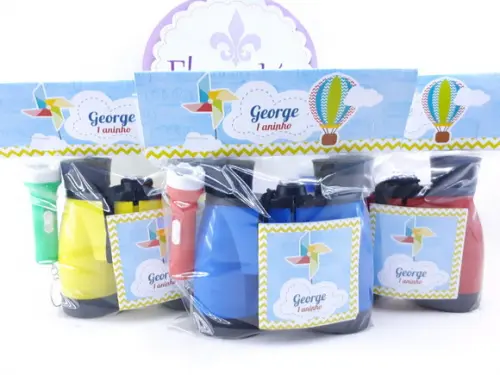 Kit Binóculos Brinquedos Antigos Lembrancinha Aventura