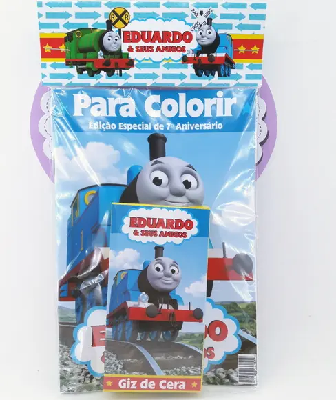 Kit de Colorir Thomas e Seus Amigos